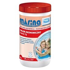 Chlor ekonomiczny (niestabilizowany) tabletki 7g - 1 kg Marina