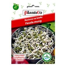 Nasiona na kiełki Fasola Mung 40g PlantiCo
