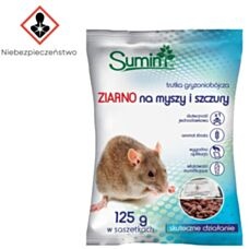 Trutka zbożowa na myszy i szczury 29 ppm Sumin Home opakowanie - 125 gram