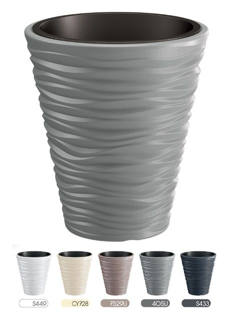 Doniczka Sand DBSA + wkład Prosperplast