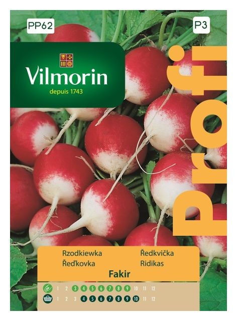 Rzodkiewka okragła Fakir 5g Vilmorin