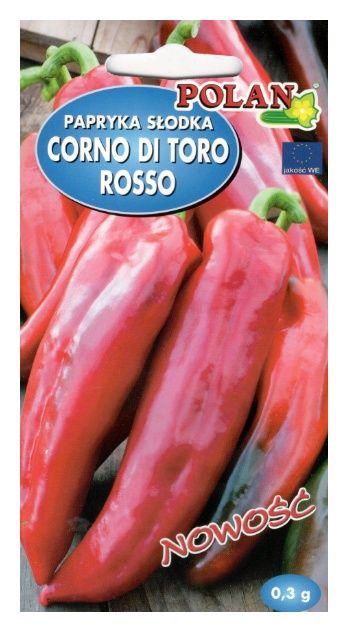 Papryka Corno di Toro Rosso 0,3g Polan