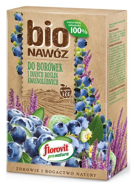 Bionawóz do borówek i innych roślin kwaśnolubnych Florovit Pro Natura