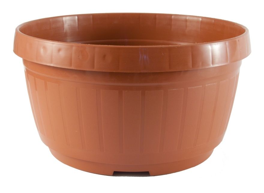 Doniczka produkcyjna Classic 3 HP fi 21,6 terakota Interplast