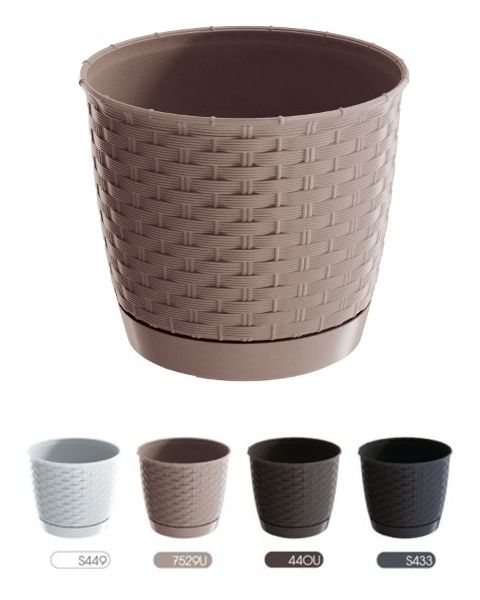 Doniczka Ratolla round DRLO Propsperplast 