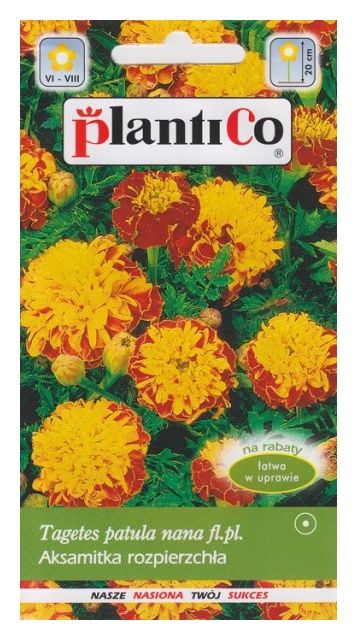 Aksamitka rozpierzchła KING TUT 1g PlantiCO