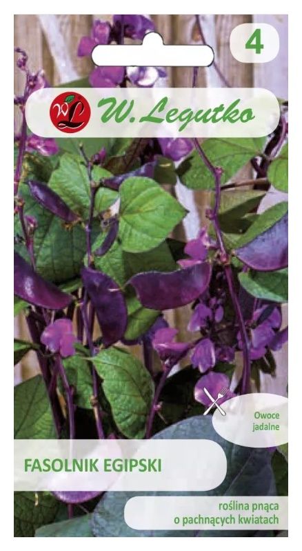 Fasolnik Egipski różowo fioletowy 3g Legutko