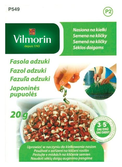 Fasola na kiełki Adzuki 20g Vilmorin