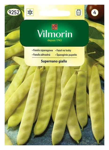 Fasola szparagowa Supernano Giallo 30g Vilmorin