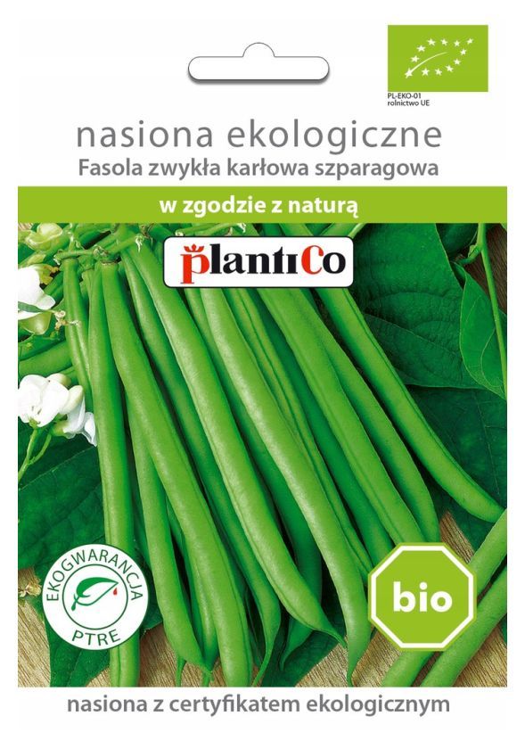 Bio Fasola karłowa szparagowa Lingot 30g PlantiCo