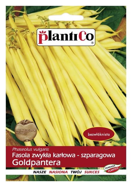 Fasola szparagowa karłowa GOLDPANTERA 40g PlantiCo