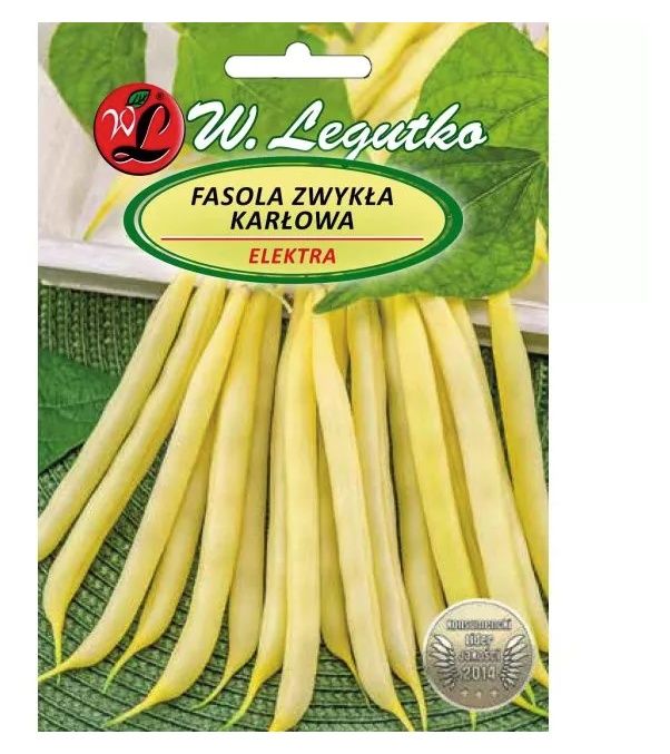 Fasola szparagowa żółtostrąkowa Elektra 40g Legutko