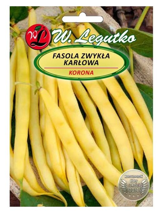 Fasola szparagowa żółtostrąkowa Korona 40g Legutko