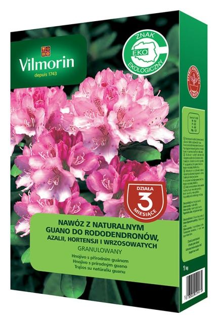 Nawóz do rododendronów z Guano 1kg Vilmorin