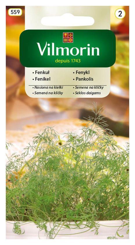 Fenkuł na kiełki 5kg Vilmorin