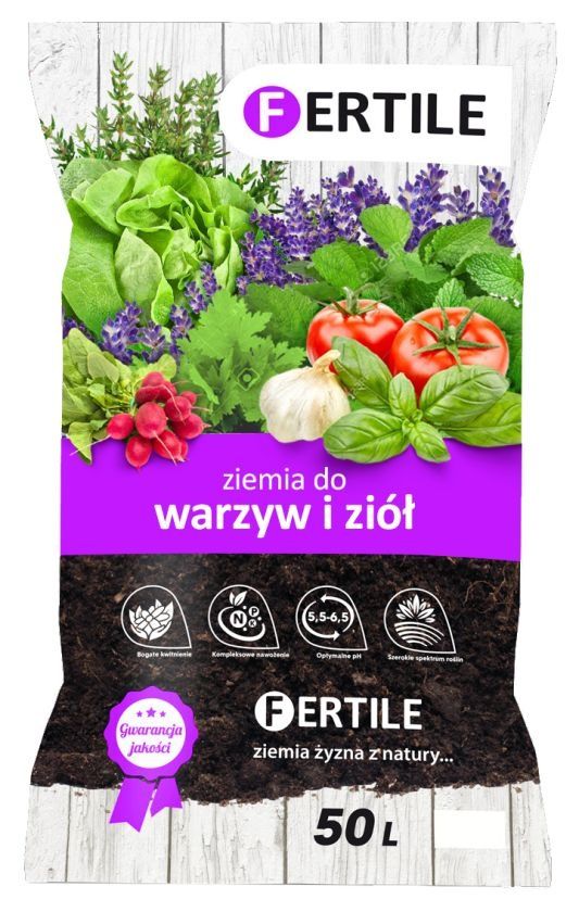Ziemia do warzyw i ziół Fertile