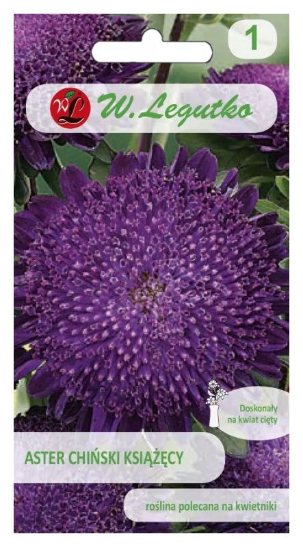 Aster chiński książęcy fioletowy 1g Legutko