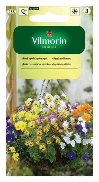 Fiołek opędach zwisających mix 0,2g Vilmorin