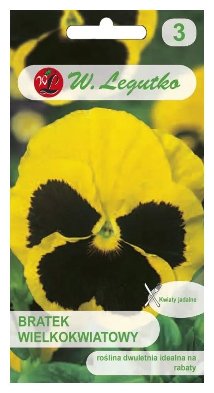 Bratek szwajcarski wielkokwiatowy Firnengold Rhinegold 0,5g Legutko