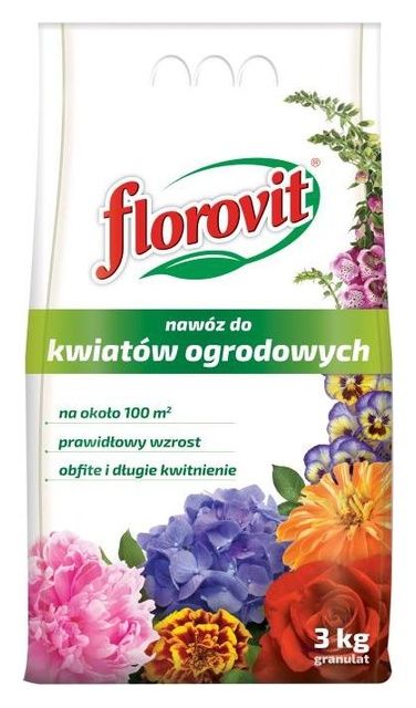 Nawóz do kwiatów ogrodowych Florovit 