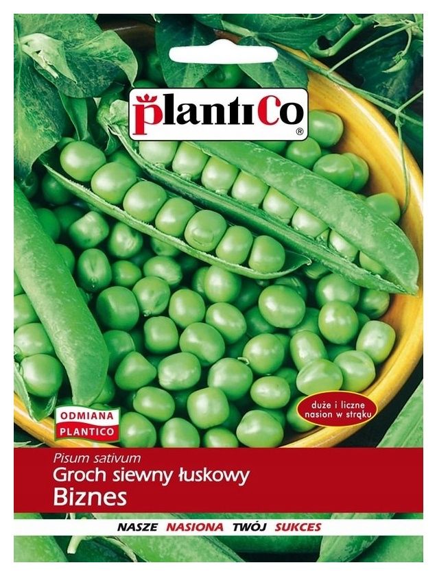 Groch łuskowy konserwowy BIZNES 500g PlantiCo
