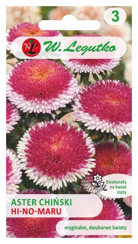 Aster chiński Liliput Hi-No-Maru 0,3g Legutko