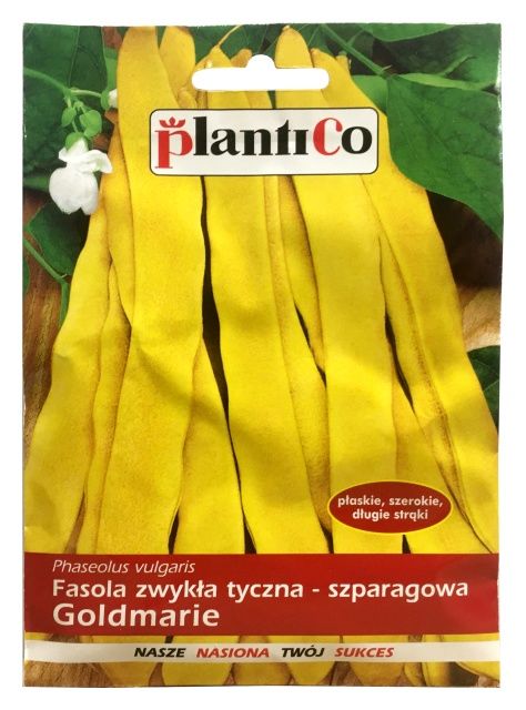 Fasola zwykła tyczna Goldmarie 10g PlantiCo