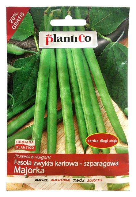 Fasola zwykła karłowa Majorka 48g PlantiCo