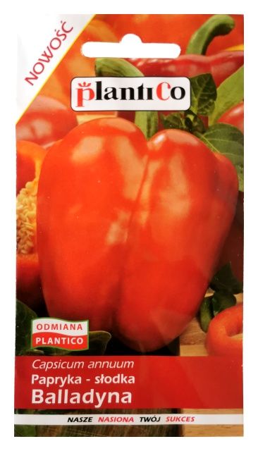 Papryka czerwona Balladyna 0,5g PlantiCo