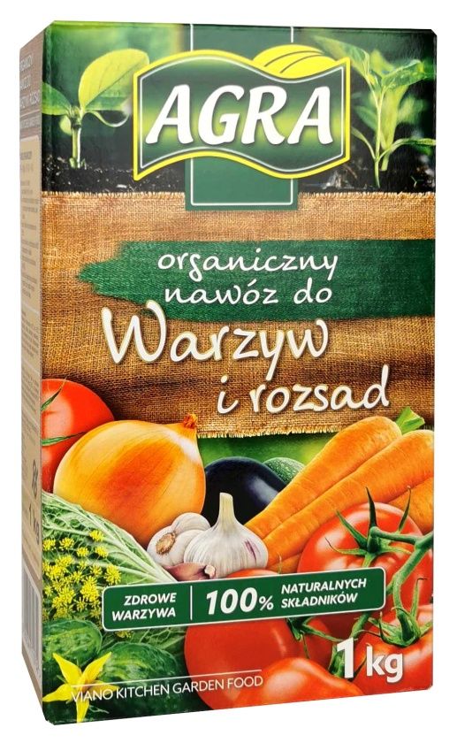 Nawóz organiczny do warzyw 1kg Agra