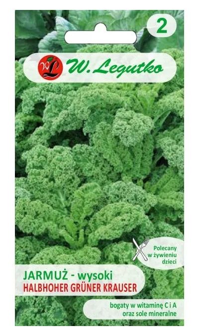 Jarmuż Halbhoher gruner 1g Legutko