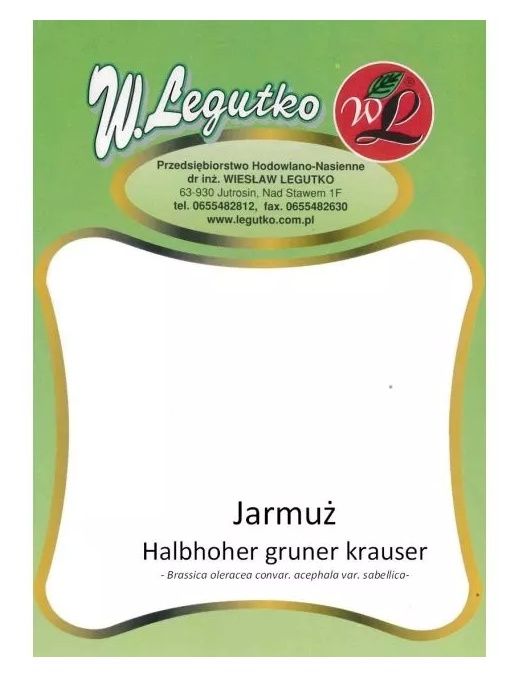 Jarmuż Krauser 50g Legutko