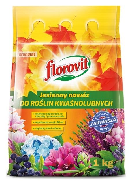 Florovit jesienny nawóz do roślin kwaśnolubnych Inco