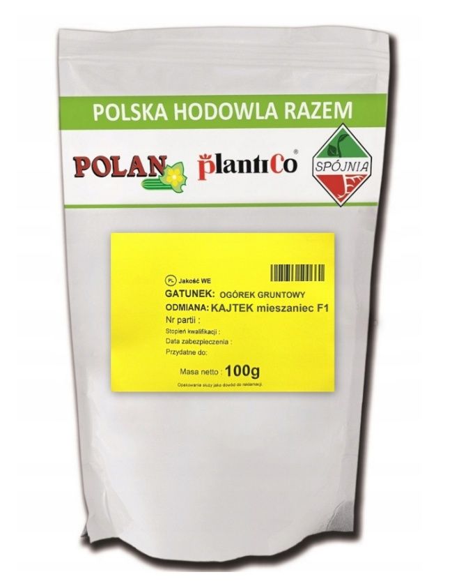 Ogórek gruntowy korniszon KAJTEK 100g PlantiCo