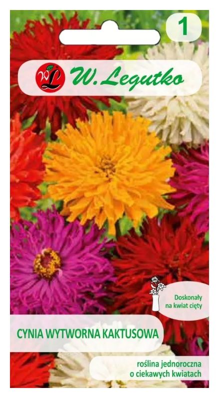 Cynia wytworna kaktusowa mix 1g Legutko