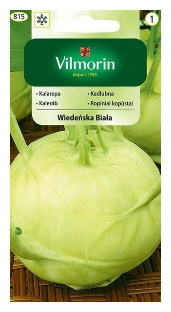 Kalarepa Wiedeńska Biała 2g Vilmorin