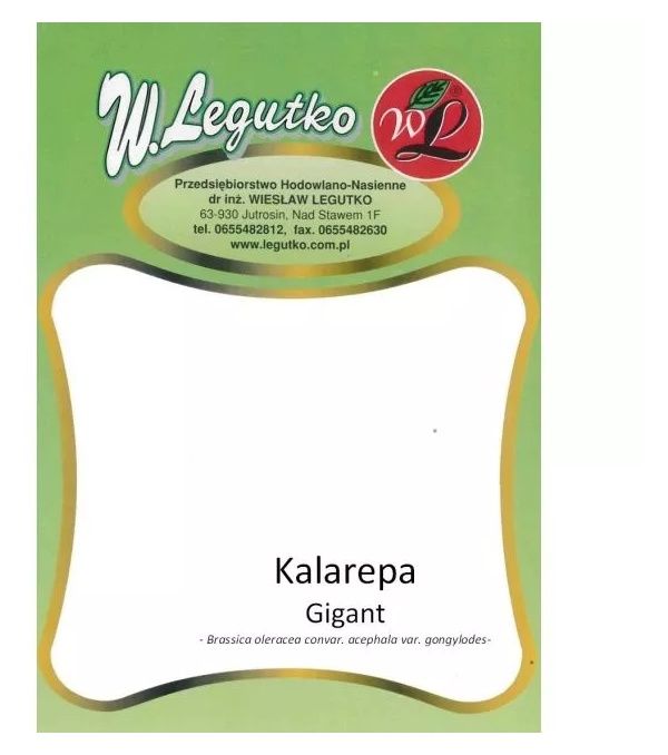 Kalarepa Gigant 50g Legutko