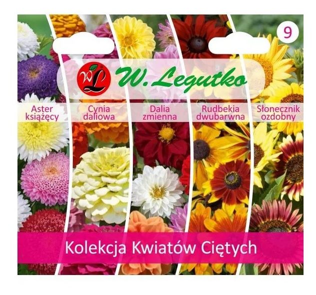 Kolekcja Kwiatów Ciętych - 5 odmian Legutko