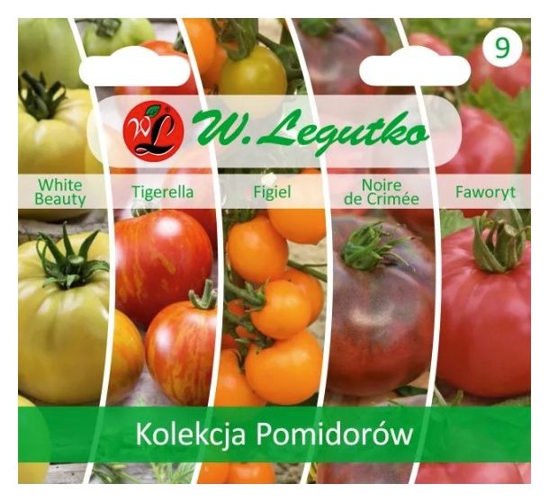 Kolekcja pomidorów - mieszanka odmian Legutko