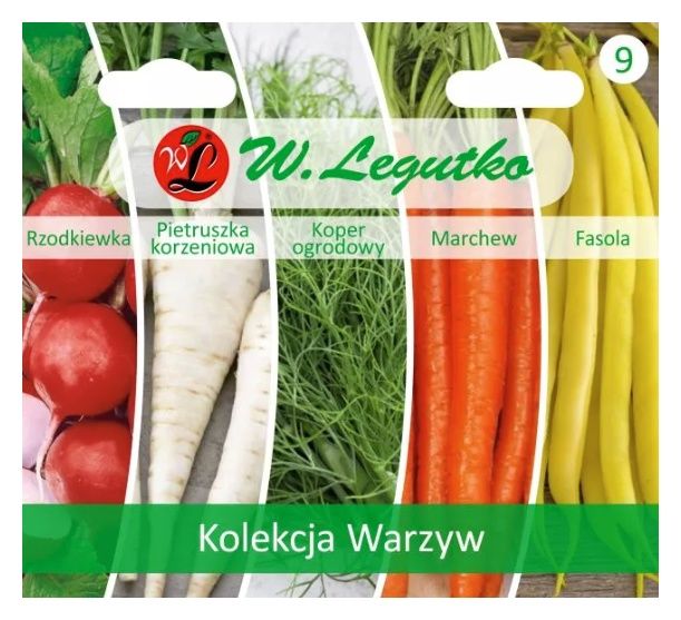 Kolekcja warzyw polskich - mieszanka gatunków Legutko