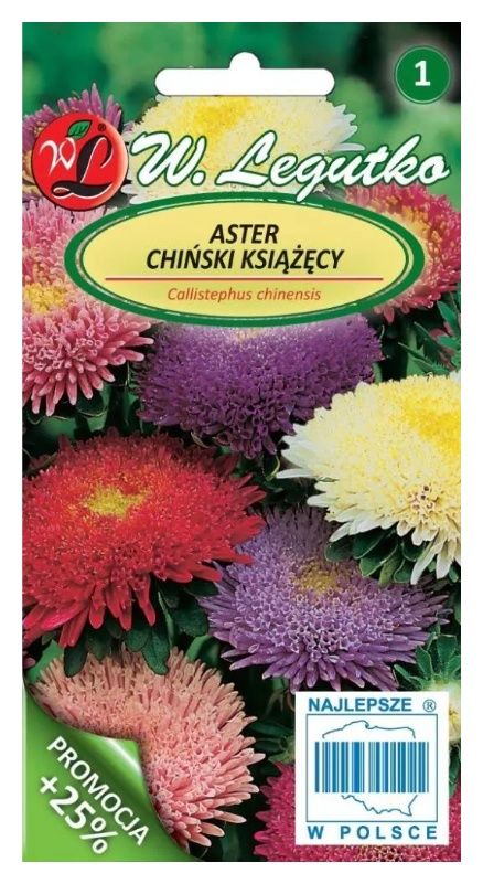 Aster chiński książęcy mix 1,25g Legutko
