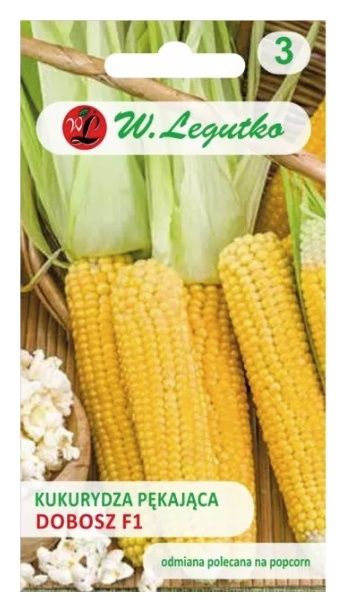 Kukurydza pękająca Dobosz 10g Legutko
