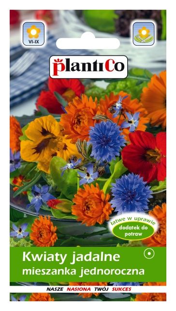 Kwiaty jadalne jednoroczne 4g PlantiCo