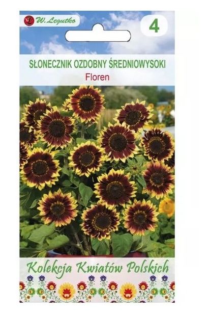 Kwiaty Polskie - Słonecznik ozdobny Floren 2g Legutko