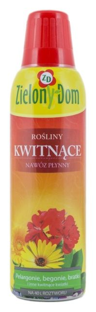 Nawóz do roślin kwitnących 300 ml Zielony Dom 