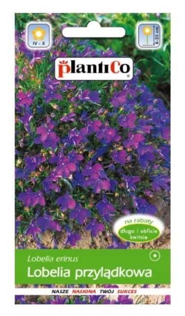 Lobelia przylądkowa jasno niebieska 0,2g PlantiCo