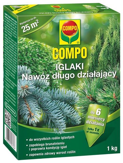 Nawóz długo działający do iglaków 1 kg Compo