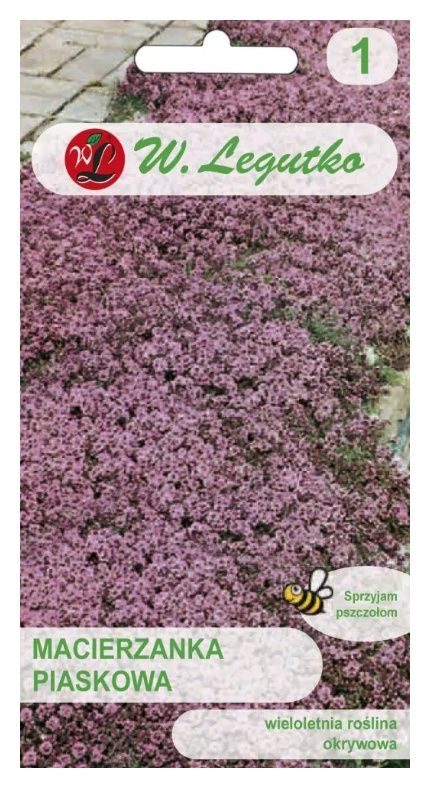 Macierzanka piaskowa lilaróżowa 0,1g Legutko