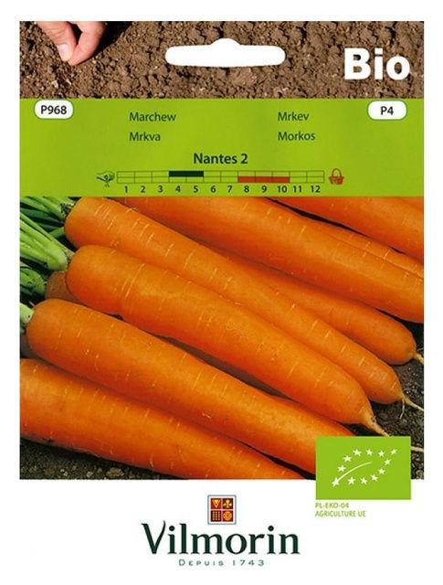 Marchew Nantes 5g Bio Vilmorin
