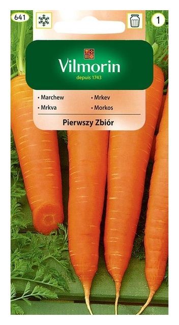 Marchew Pierwszy Zbiór 5g Vilmorin